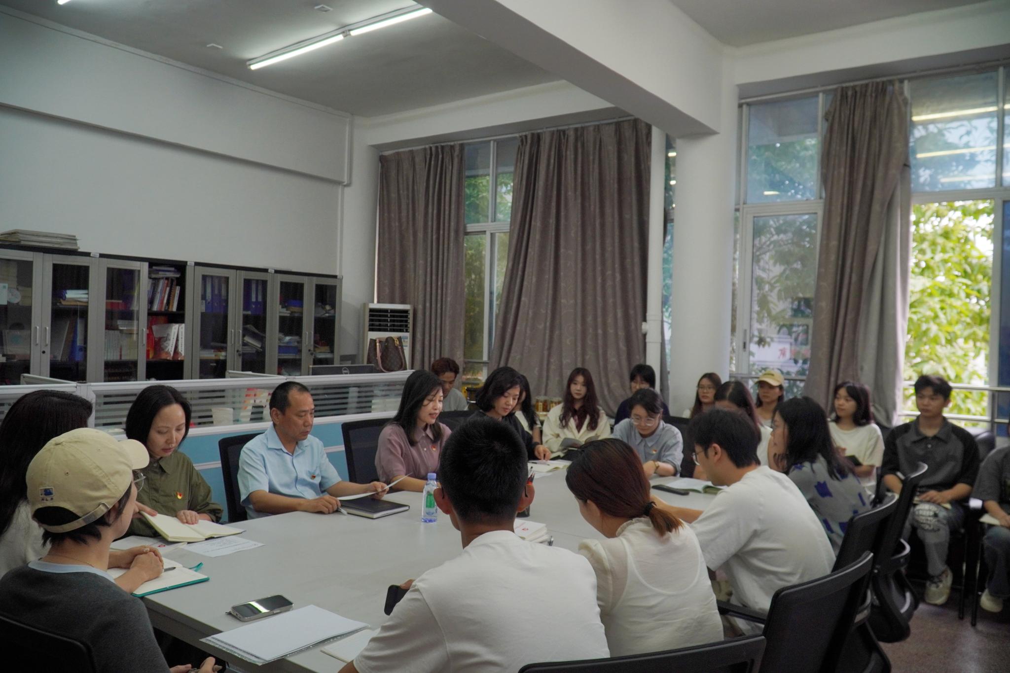 【党纪学习教育】学校领导深入一线调研指导党纪学习教育